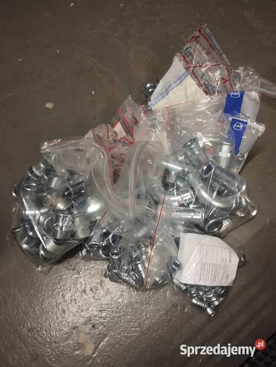 Złączki stal węglowa zestaw Katowice sprzedam