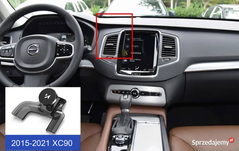 Volvo uchwyt magnetyczn Volvo XC60 XC90 S90 V90 Akcesoria Świebodzice