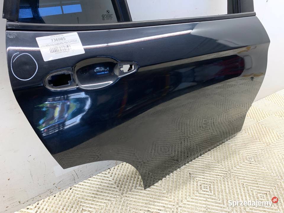 DRZWI PRAWY TYŁ BMW E84 SUV 0915 CZARNY