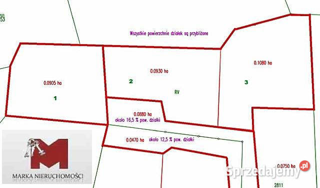 Grunt KędzierzynKoźle Wandy 730 metrów Sprzedaż opolskie Kędzierzyn-Koźle