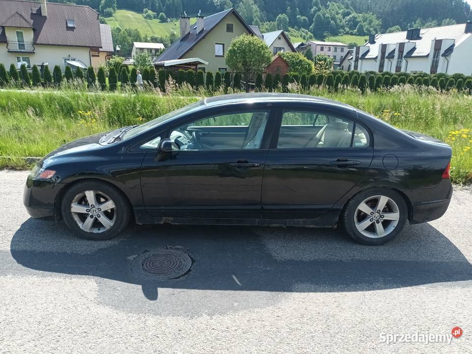 Honda civic gaz tania jazda manualna małopolskie Krynica-Zdrój sprzedam