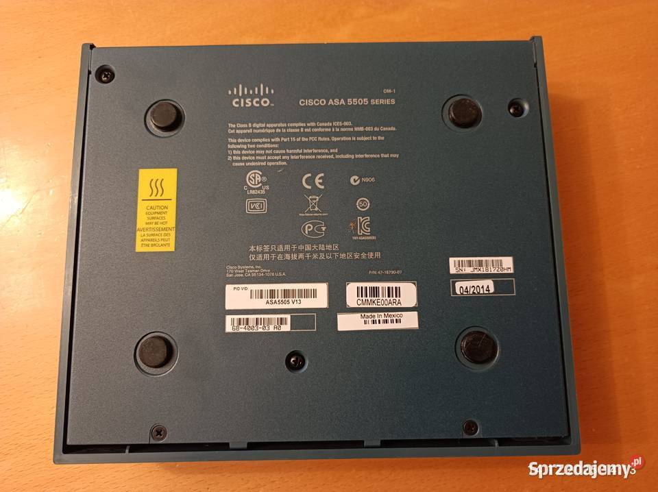 RouterFirewall Cisco ASA 5505 Komputery i Akcesoria Łomianki