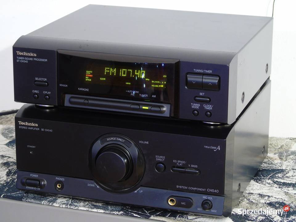 Amplituner Technics SE CH540 STCH540 sprawny Wieże i miniwieże Jasło