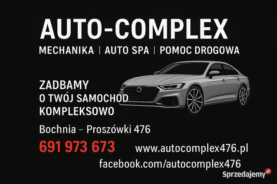 Mechanika pojazdowa pomoc drogowa auto spa małopolskie Bochnia serwis