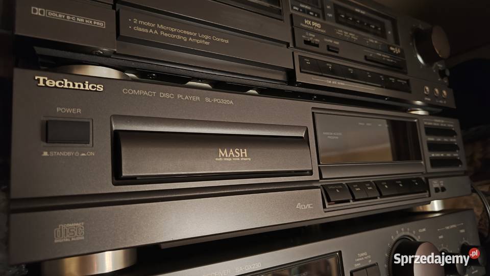 100 sprawny i zadbamy Zestaw Technics Amplituner