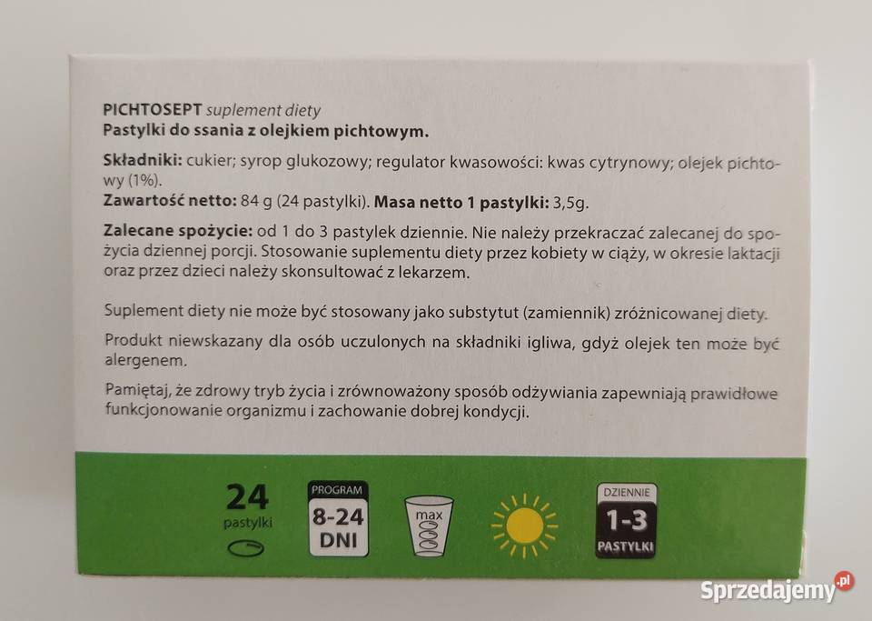 Suplement diety PICHTOSEPT Altermedica Poznań