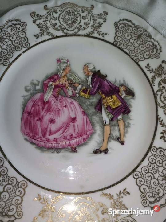 Patera ze scenką dworską Syg Winterling Bavaria sprzedam