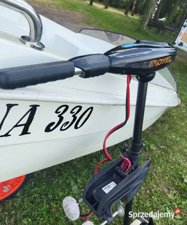 Łódka 330 z silnikiem elektrycznym 40lbs
