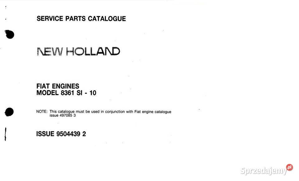Fiat Aifo 8361 2 SI10 8361SITF42 silnik katalog Kielce