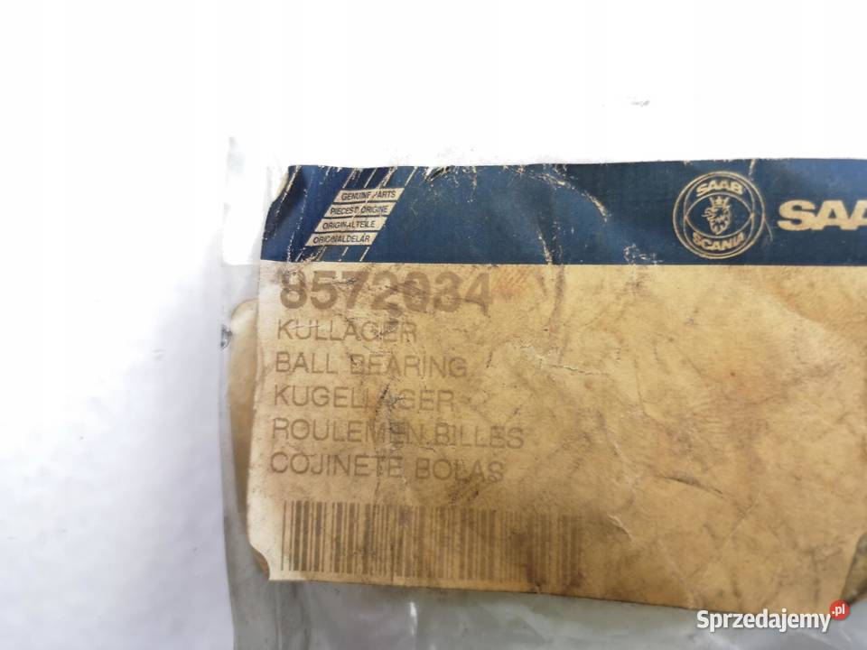 ŁOŻYSKO ALTERNATORA 70A SAAB 9000 8687 ORYGINAŁ osobowe sprzedam