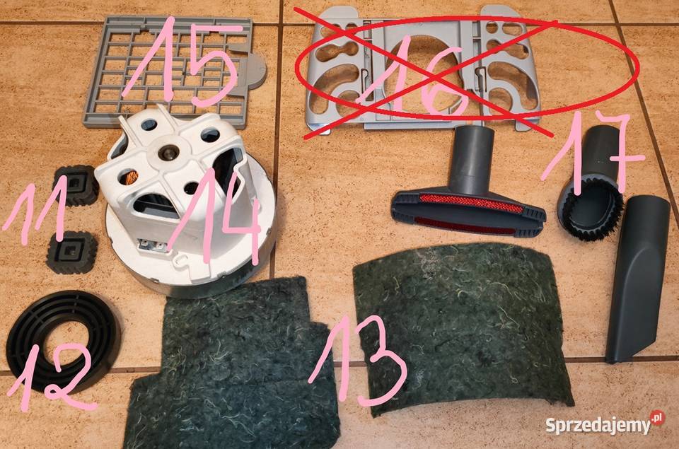 ZELMER Protecto ZVC465KP NA CZĘŚCI Części i Akcesoria Bielsko-Biała