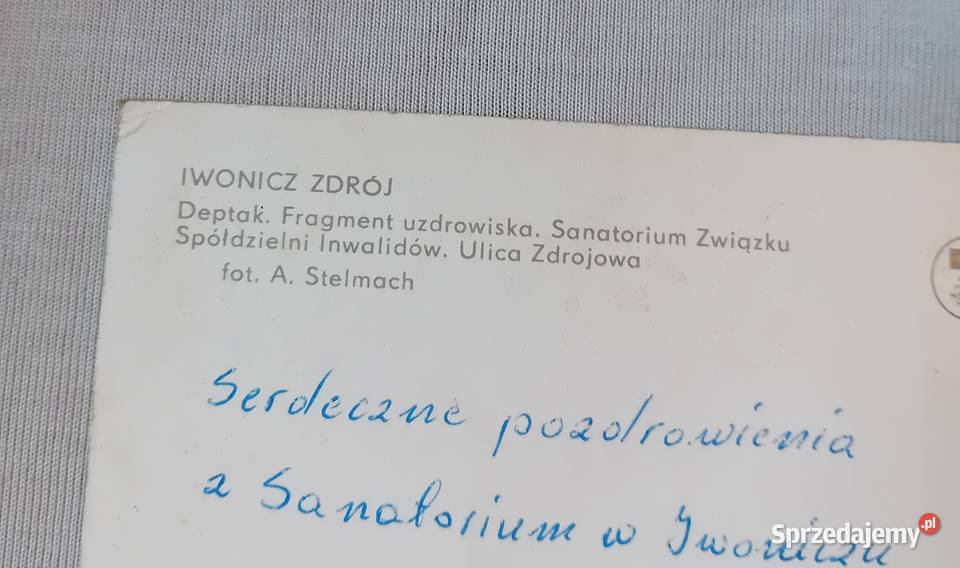 Pocztówka Iwonicz Zdrój KAW 1974 r Koźminek sprzedam