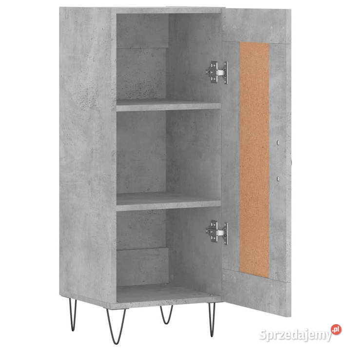 Szafka szarość betonu 345x34x90 materiał Warszawa