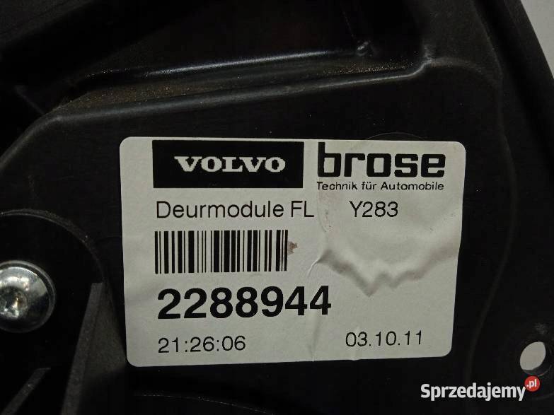 MECHANIZM SZYBY LEWY PRZÓD Volvo S60 II 2010