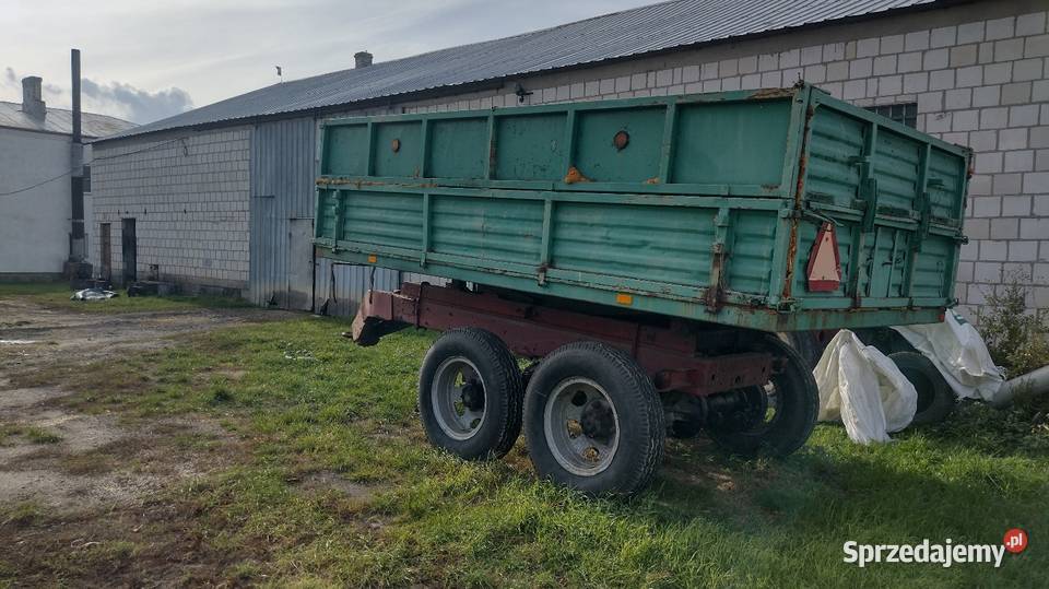 Przyczepa rolnicza wywrotka tandem 8t Siedlce