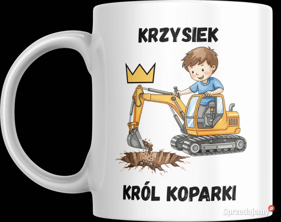 Kubek prezent fana operatora maszyn budowlanych Rzeszów