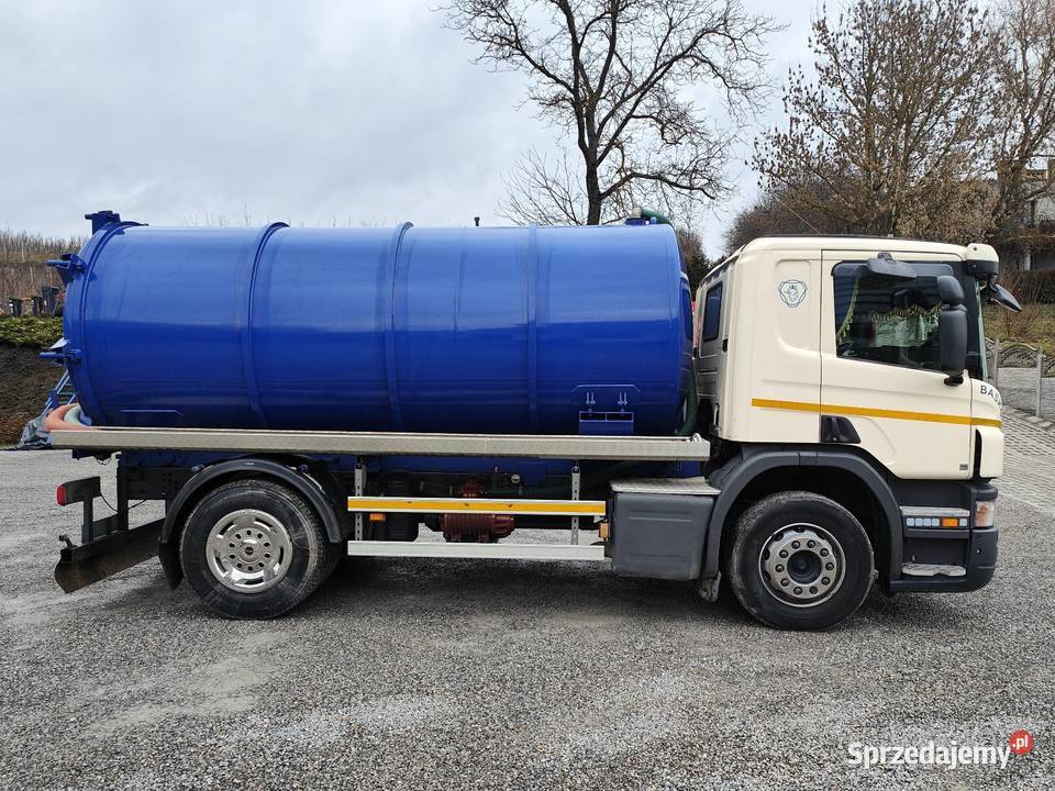 Asenizacyjny Scania Beczka 12 Rozstaw 38m Sandomierz