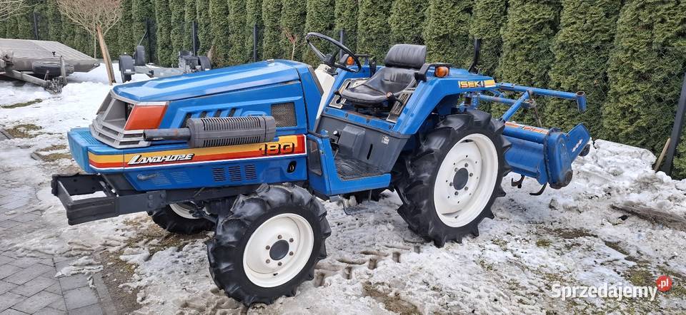 Traktorek japoński iseki plus glebogryzarka stan Traktorki Tuchów