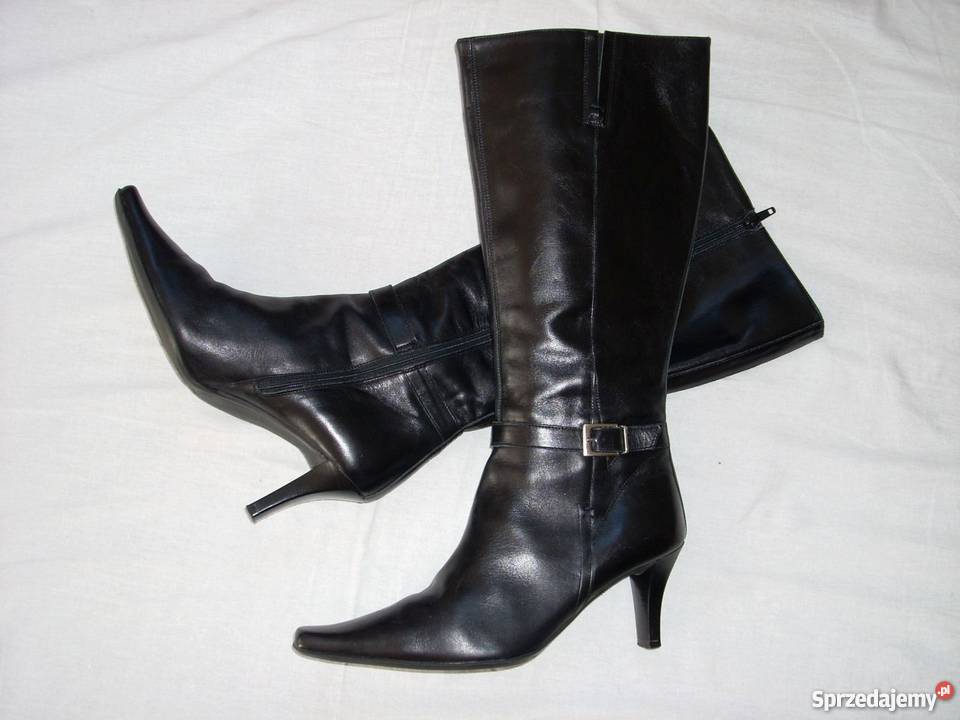 5TH AVENUE skóra kozaki skórzane j nowe 39 Nowy Sącz sprzedam