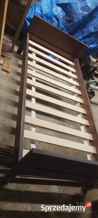 Łóżko drewniane 90x200 Augustów sprzedam