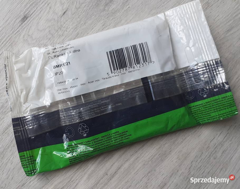 ramka pojedyncza INOX BMR121 SIMON BASIC Libiąż sprzedam