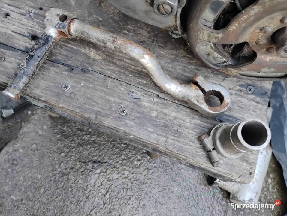 Silnik WSK 125 na chodzie