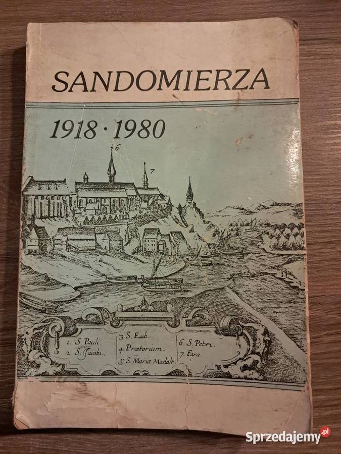 książka dzieje Sandomierza 19181980 stan db historia, archeologia Sandomierz sprzedam