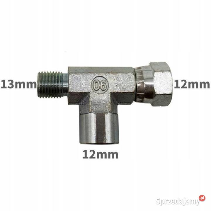 Manometr Liniowy z Trójnikiem 14 040 MPa Klasa Ludźmierz