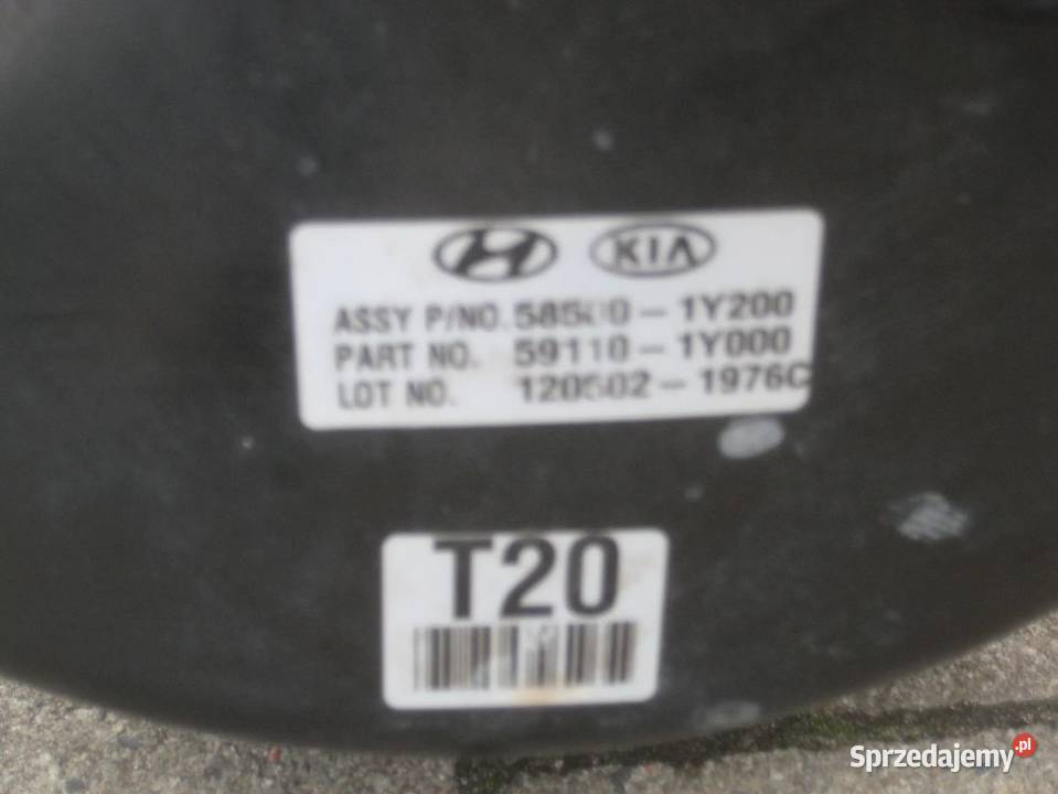 kia picanto ii 1116r 10b serwo hamulcowe pompa wielkopolskie Rakoniewice