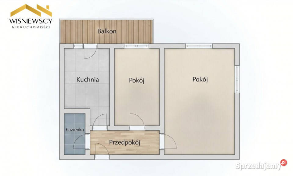 Jasne 2 pokoje z balkonem 488 m Dworcowa Sprzedaż Nowy Dwór Gdański