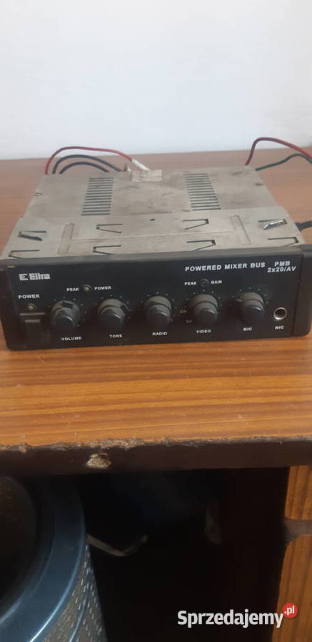 Wzmacniacz Mikser Autobusowy Eltra Bus PMB Koronowo sprzedam