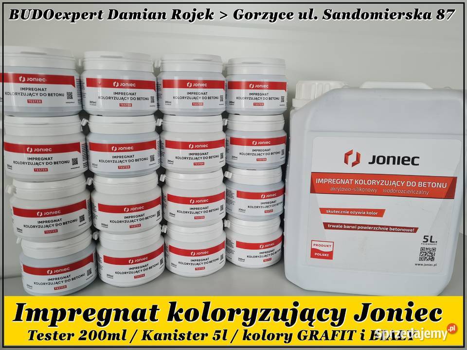 KLEJ JONIEC uszczelniacz do bloczków daszków op podkarpackie