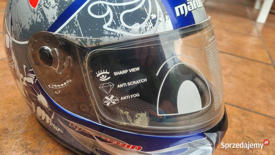 Nowy kask motocyklowy M MARUSHIN Piła sprzedam