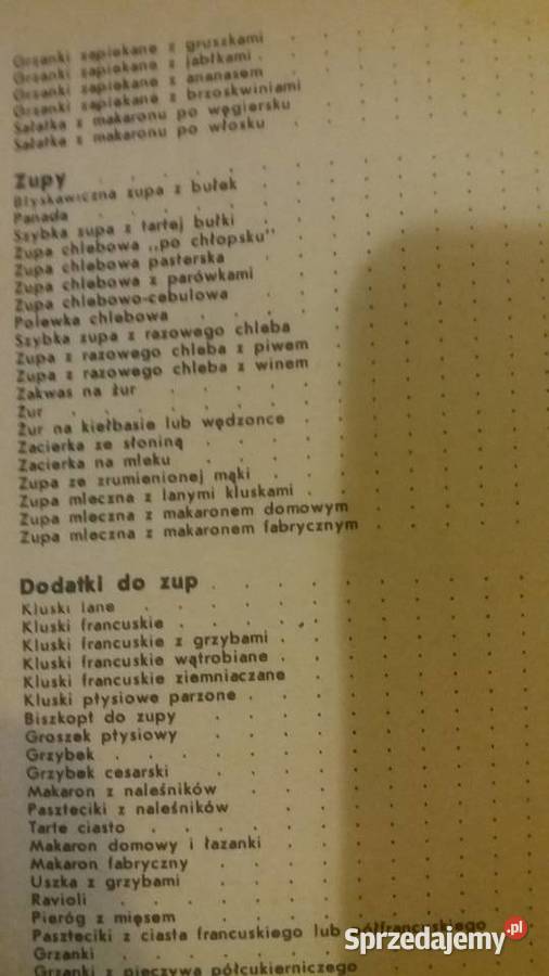 Potrawy z mąki i kasz zdrowa dieta kuchnia Warszawa