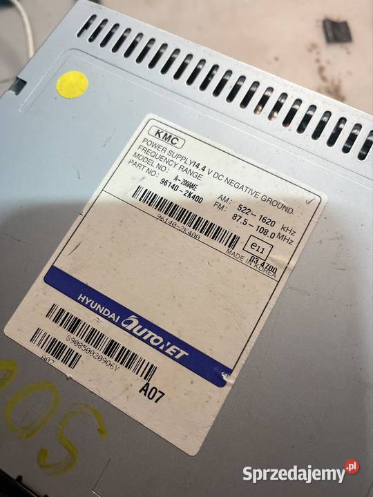 Radio Kia Soul Mały Mędromierz