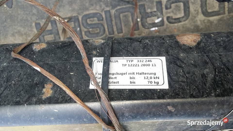 Hak holowniczy Nissan Qashqai2 J10 Lift Pozostałe Lubasz