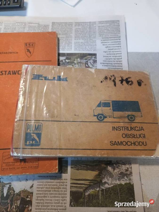 Żuk instrukcje obslugi Ręków