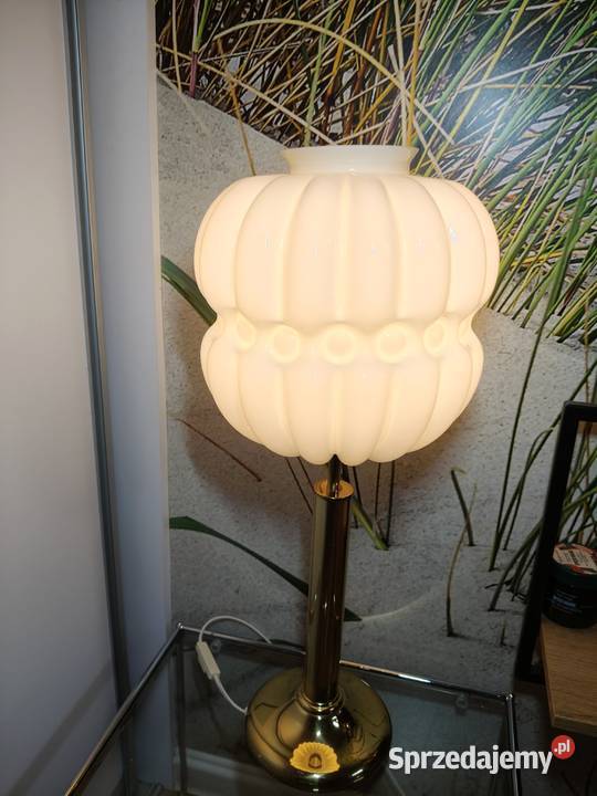 Lampa stołowa Art Deco lata 60 vintage pop art Lampy stołowe i nocne Kalisz sprzedam