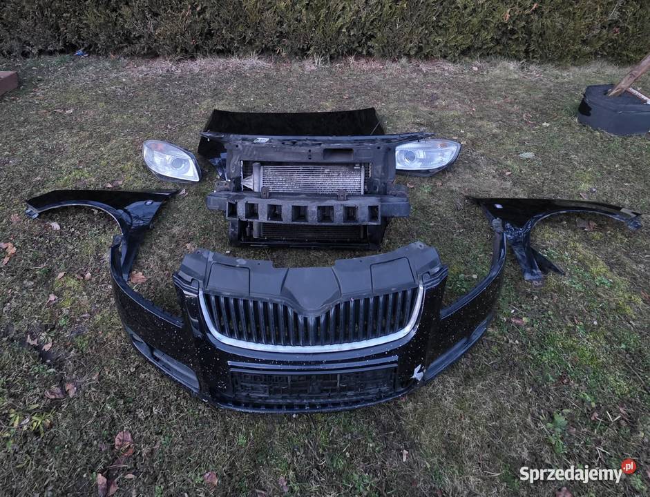 Skoda Fabia 2Roomster KOMPLETNY przód Zderzak osobowe sprzedam