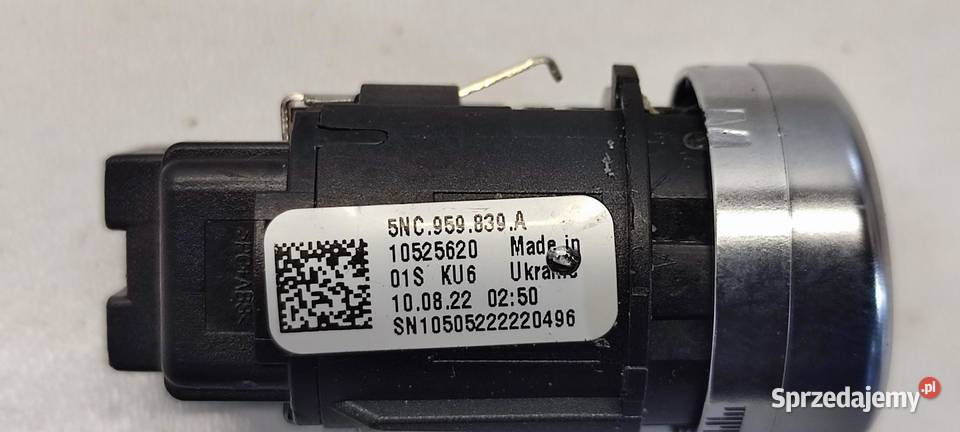 VW TIGUAN II PRZYCISK START STOP 5NC959839A KTL Panele sterowania, przełączniki dolnośląskie sprzedam