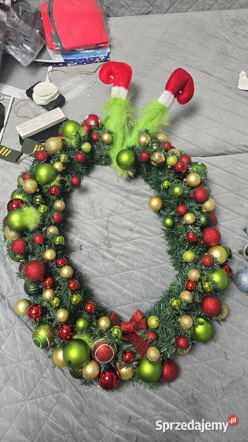 Wianek Grinch xxl Wianki Kraków sprzedam