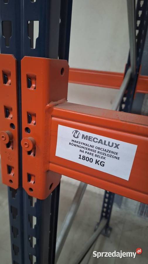 Sprzedam regały paletowe Mecalux h 7m