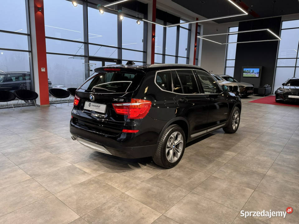 BMW X3 xdrive20d 190 automat 2016 r salon NAVI relingi dachowe Myślenice sprzedam