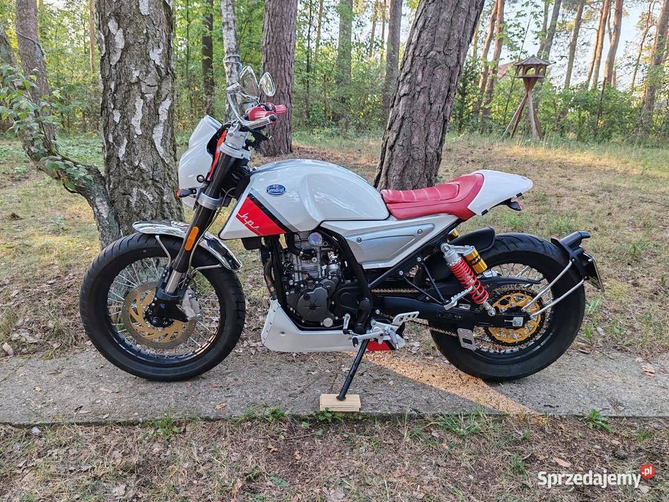 Mondial HPS 125 Cafe Racer Scrambler Łódź