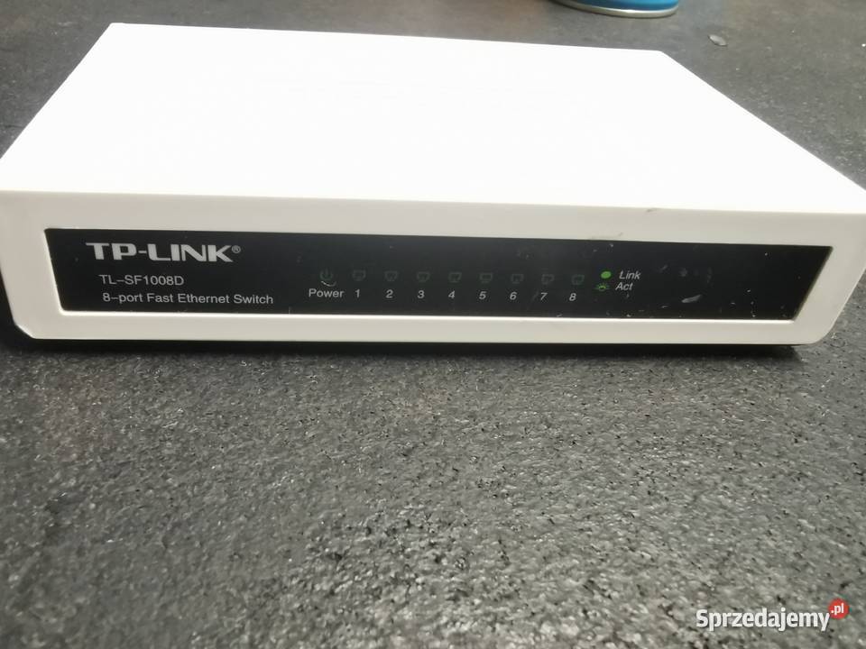 SwitchHub TPLink 8p TLSF1008D śląskie Ruda Śląska