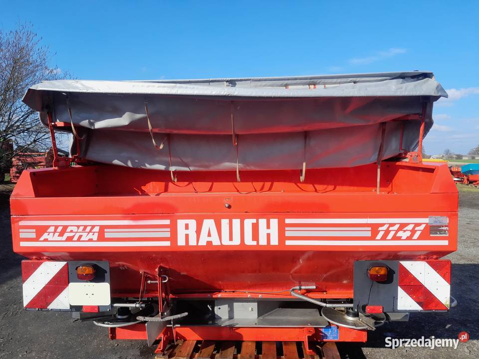 Rozsiewacz nawozu Rauch Alpha 1141 nieuszkodzony Ryki