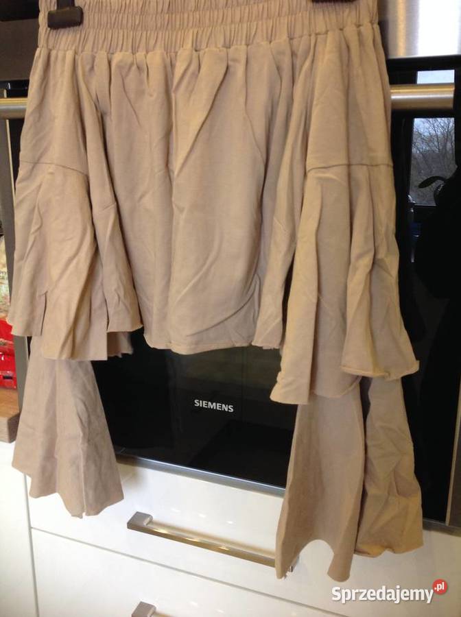 Top Bluzka Hiszpanka Damska XS Beżowa NOWA lubuskie Nowa Sól sprzedam