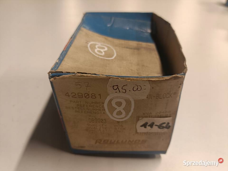 Renault 20 30 PRZEDNIE KLOCKI HAMULCOWE przód lubelskie Rudka