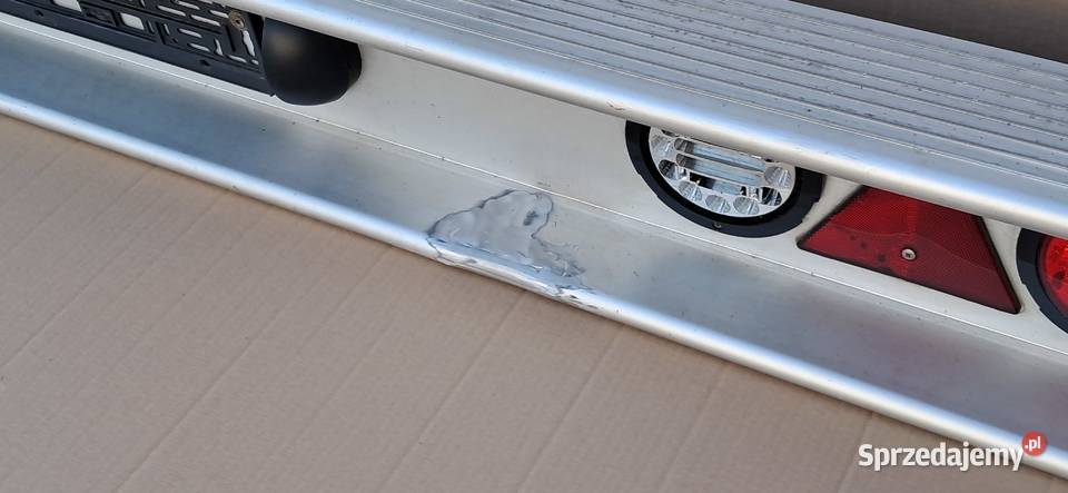 NACZEPA KRONE SCHMITZ ZDERZAK ALUMINIOWY MASYWNY Zderzaki Trzciel sprzedam