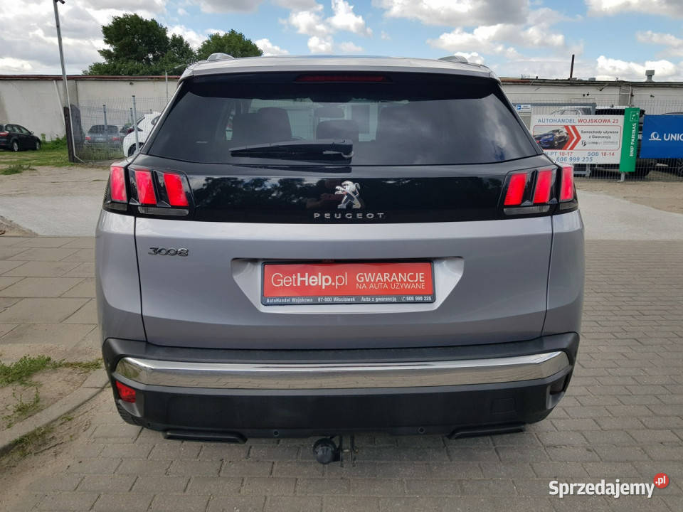 Peugeot 3008 15 HDi LEDy Klimatronik Nawigacja światła do jazdy dziennej Włocławek